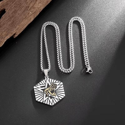 Amulette de Protection - SpiritualAmulets™ - Oeil d'horus étoile - Magie et Mystère