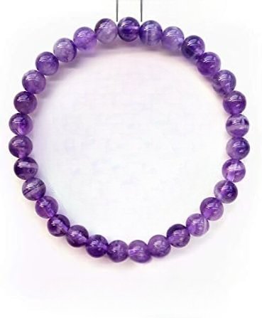 Bracelet en Perles - NaturalStoneBracelet™ - Amethyst - Magie et Mystère
