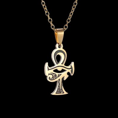 Amulette de Protection - SpiritualAmulets™ - Ankh doré - Magie et Mystère