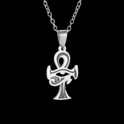 Amulette de Protection - SpiritualAmulets™ - Ankh gris - Magie et Mystère