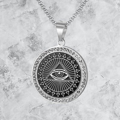 Amulette de Protection - SpiritualAmulets™ - Oeil Illuminati - Magie et Mystère